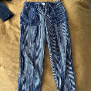 Gap Linen/Cotton Casual Wide leg pants with pockets
